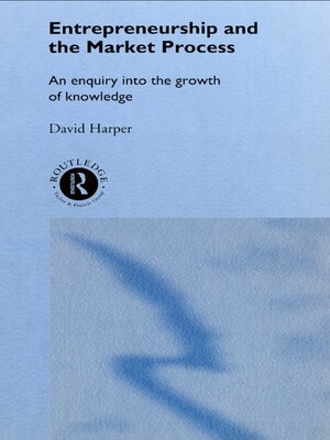 cover image of Entrepreneurship and the Market Process